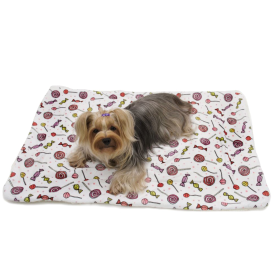 Ultra Soft MinkyPlush Sweet Candies Blanket