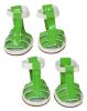 Buckle-Supportive Pvc Waterproof Pet Sandals Shoes - Set Of 4